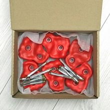ROMANA Доп22 Комплект Зацепов для лазания 6 штук (красный)