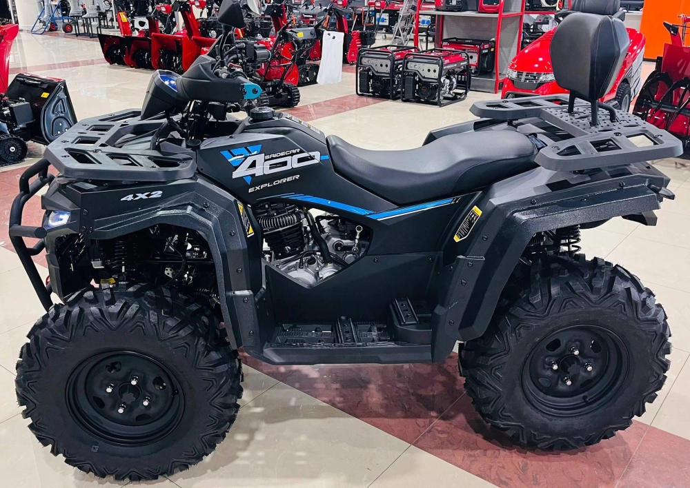 Квадроцикл (комплект для сборки) Explorer 400 Deluxe 4х2 Черный матовый (RR)