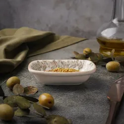 Соусник 60 мл 10*7 см h2,7 см емкость для закусок овальный Oliva By Bone Innovation [bb] [6]