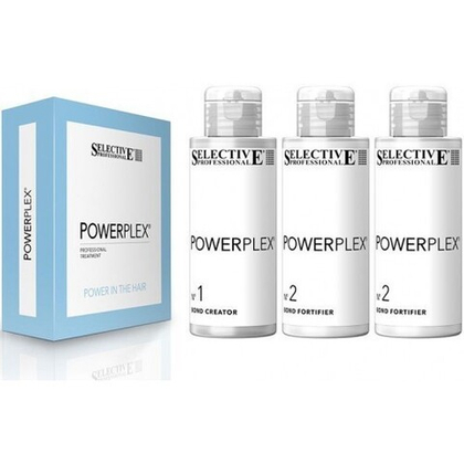 Powerplex (Набор для двухшаговой процедуры) для укрепления, питания и увлажнения волос 3х100мл