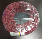 Ретро провод витой Гранатовый Шелк Interior Wire Магус ТМ ПВР-ГРШ / 2х2,5