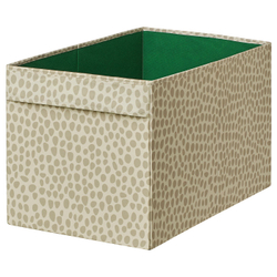 IKEA SLÄKT  (ИКЕА СЛЭКТ)  -  Коробка для хранения - бежевая 55x33x33 см
