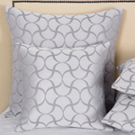 Наволочка Frette Lux Tile Grey Cliff (50 x 50 см)
