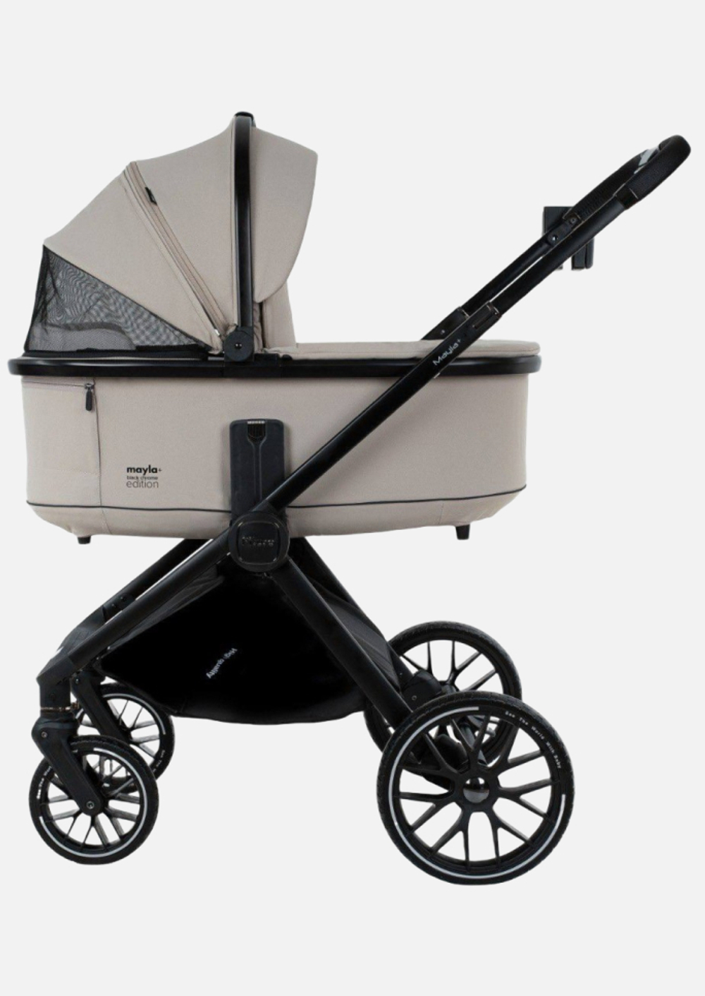 Pituso Коляска 2 в 1 Mayla Plus Beige/Black