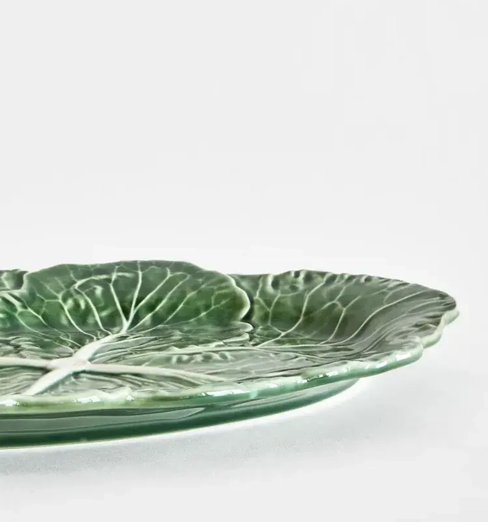 Блюдо овальное Bordallo Pinheiro Cabbage (37.5 см)