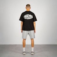 Футболка UNIFORM Heavy Stamp, черный/белый