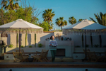 Зонт профессиональный Ø2.5 м Theumbrela Semsiye Evi Avocado Boho Light, бежевый