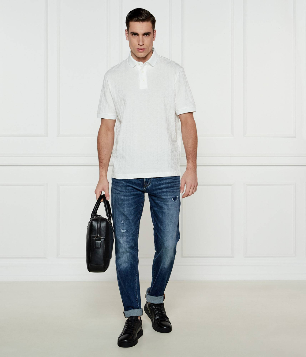 Поло Armani Exchange - белый(XM000219 AF10337)