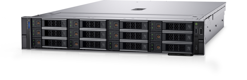Стоечный сервер - Dell PowerEdge R750 G15, 2U, 8x 2.5“, 2x Xeon[6346] 16 Cores, 1024Gb, 210-AYCG