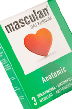 Презервативы Masculan Anatomic анатомической формы №3