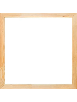 Деревянная рама 95x95 для картин на подрамнике сеч. 60x18