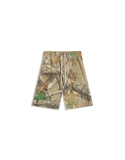 Мужские бермуды boxy fit с эффектом стирки - BERSHKA