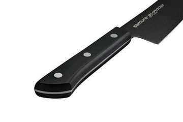 Нож кухонный Samura SHADOW Гранд Сантоку 197 мм. SH-0096
