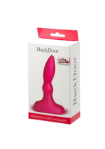 Розовый анальный стимулятор Beginners p-spot massager - 11 см.