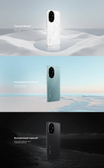 Смартфон HONOR 200 8/256 ГБ Global для РФ, Dual: nano SIM + eSIM, зеленый