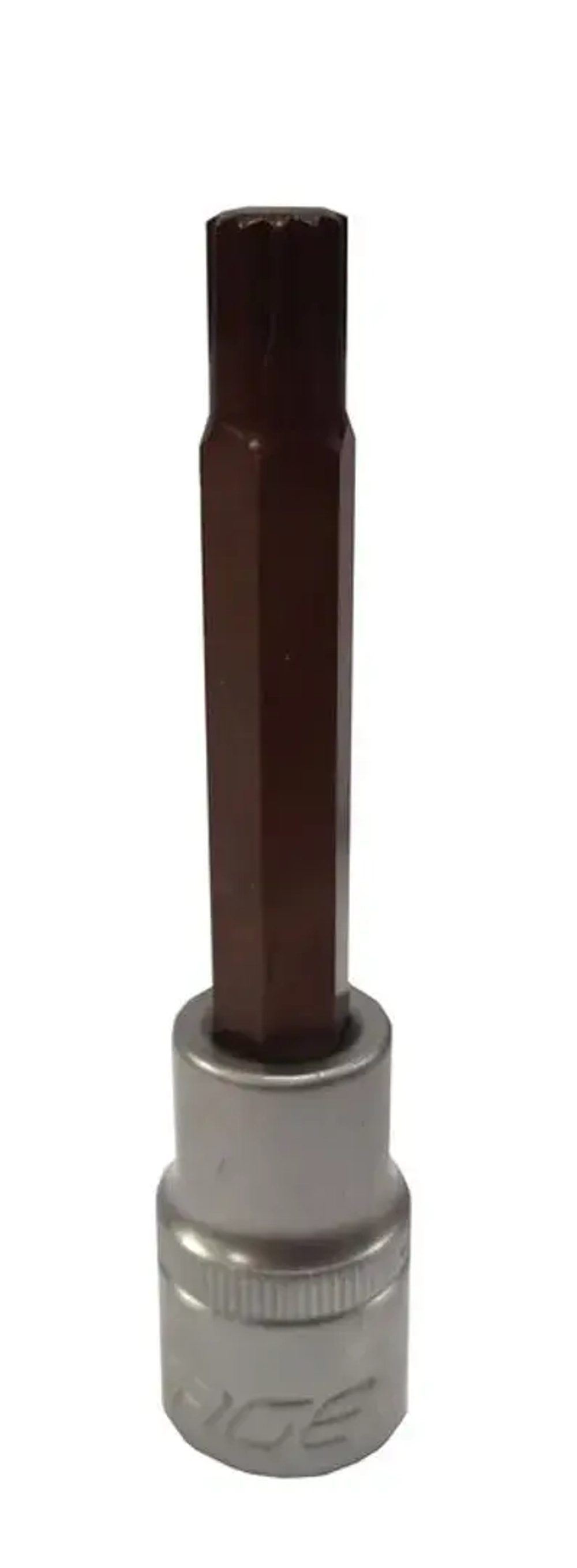 Головка-бита SPLINE 12-лучевая Premium M8 1/2''(L-100мм) Forsage F-34810008 Premium
