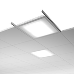 Светильник LED с равномерной засветкой Clip-In Comfort 600x600x60 60Вт 5000К 90Ra IP54 Опал GENILED