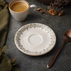 Блюдце d 12 см h1,9 см кофейное для чашки арт. 81222791 Oliva By Bone Innovation [6]