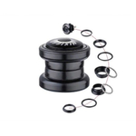 Рулевая колонка MIXIEER, 1-1/8"-1.5", безрезьбовая, EC 34 / 28.6  EC 34/30, подшипники 5/32"x20- 2шт, с якорем, высота 24.5мм, черная