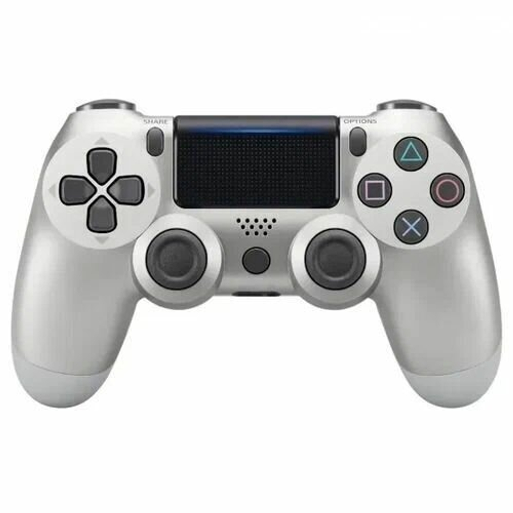 Беспроводной геймпад для PS4 и ПК / Джойстик Bluetooth для Playstation 4, Apple (IPhone, IPad), Androind, ПК - белый