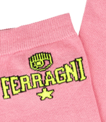 Носки Chiara Ferragni - розовый(74SB0J04ZG182)