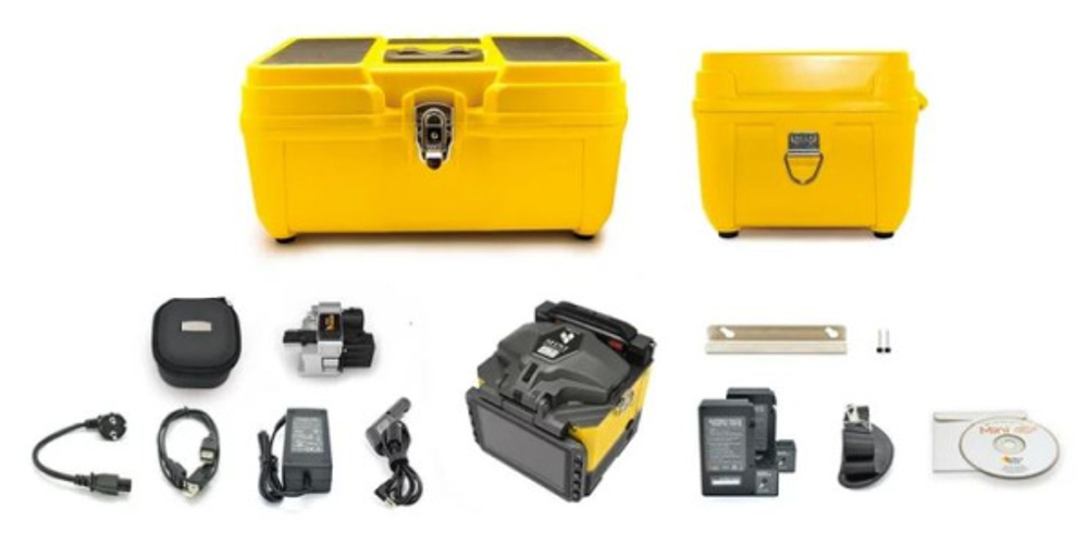 Сварочный аппарат для ВОЛС FiberFox Mini-3S+ KIT 50