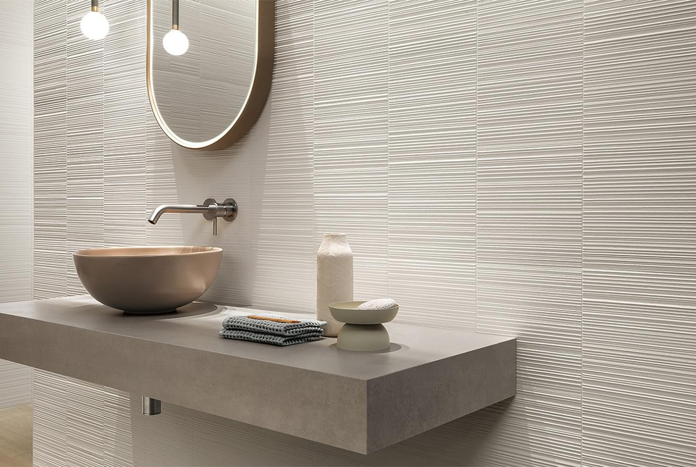 Atlas Concorde 3D Wall Plaster Origami White 50x120