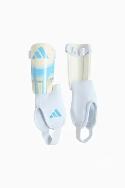 Футбольные щитки adidas Messi Match Junior - белый