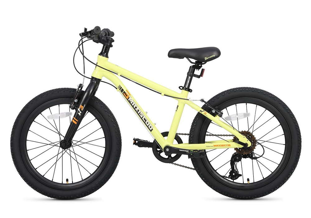 Велосипед 20'' Maxiscoo 3BIKE M Желтый (2025)