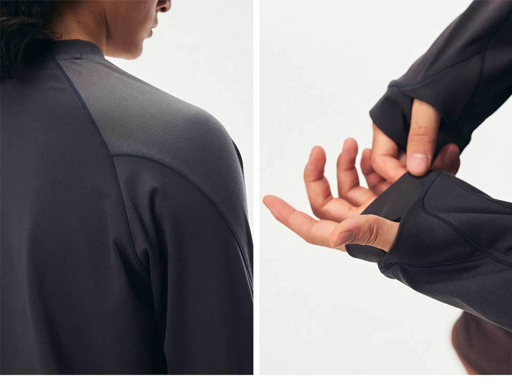 Лонгслив Nothomme Monterest Athletic графит