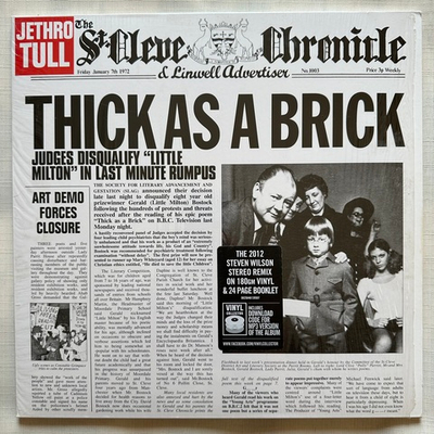 Jethro Tull ‎– Thick As A Brick (Европа 2015г.)
