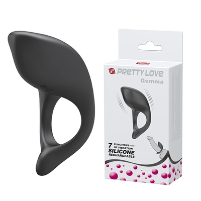 Эрекционное Виброкольцо Pretty Love Gemma BI-210162
