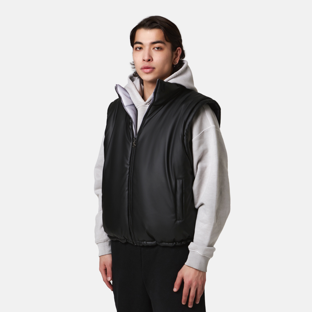 BLACK GRADIENT VEST