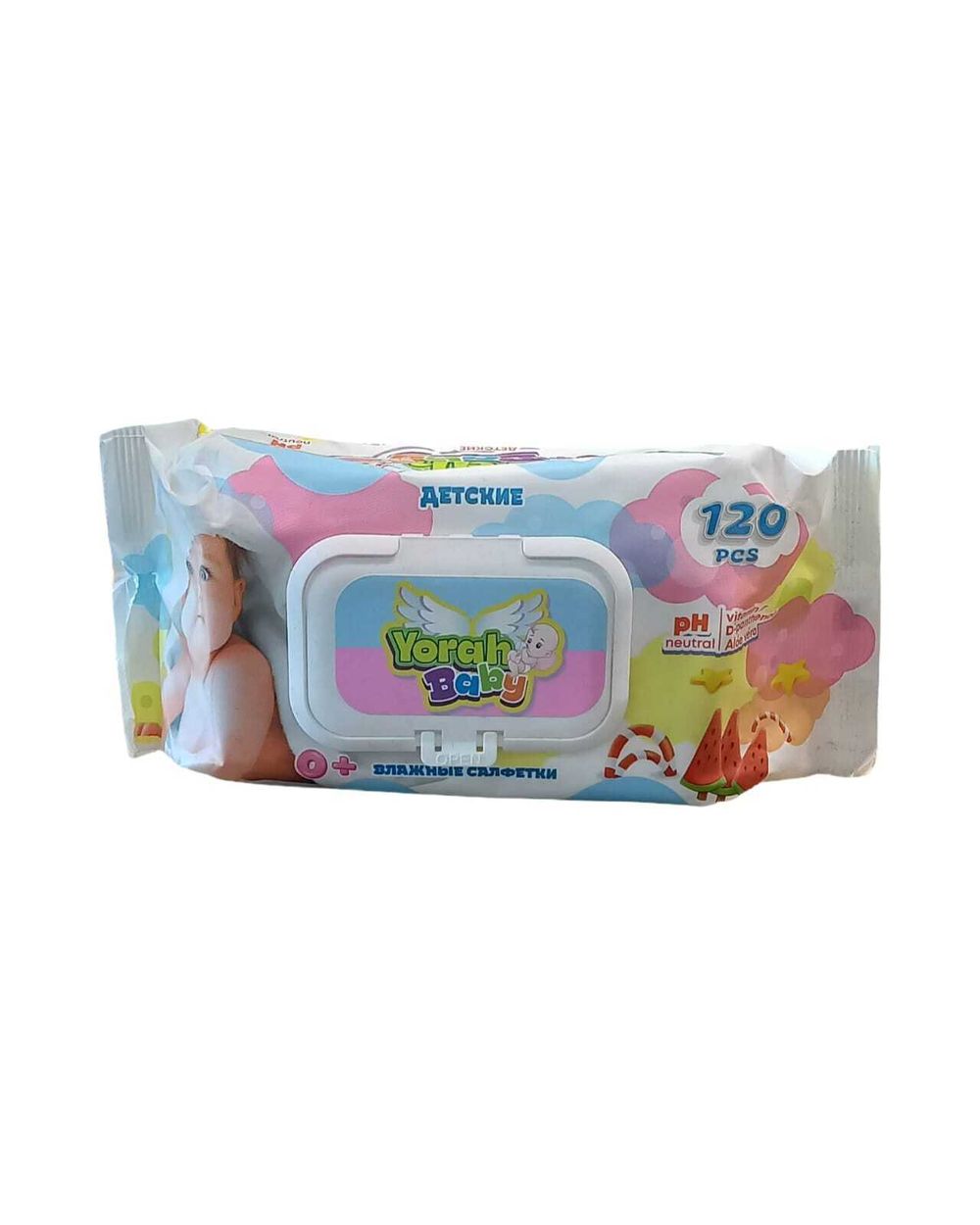 Салфетки "YORAH" BABY 120шт