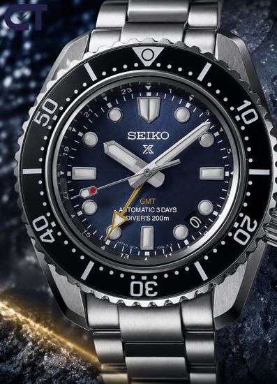 Seiko SPB475J1 Prospex Sea мужские наручные часы — 1968 Heritage Diver’s GMT U.S. Limited Edition