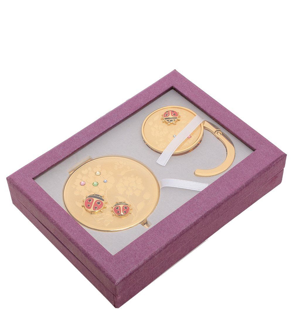 WIN-102 Подар. набор (зеркальце + держатель для сумочки)