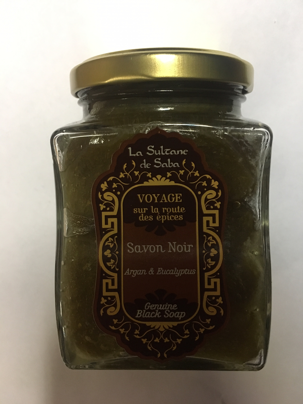 La Sultane de Saba Черное мыло Аргана 300 мл.