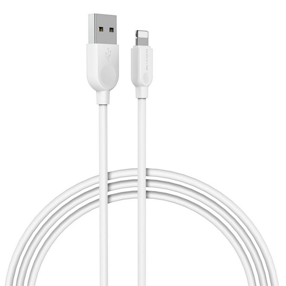 Кабель USB x Lightning 8Pin -1м. Borofone BX14 (2.4А)