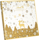 Шоколадные конфеты Lindt Адвент-календарь Gold Stucke Золотые монеты 156 г (из Финляндии)
