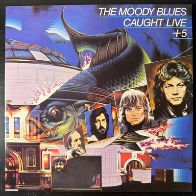 The Moody Blues - Caught Live +5 2LP (Скандинавия 1977г.)