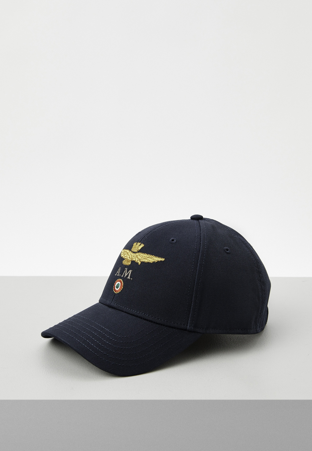 Кепка AERONAUTICA 1100 синий лого орел