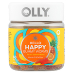 OLLY, Hello Happy, жевательные мармеладки, тропический зинг, 60 жевательных таблеток