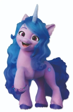 Шар (39""/99 см) Фигура, My Little Pony, Лошадка Иззи, 1 шт. Д019