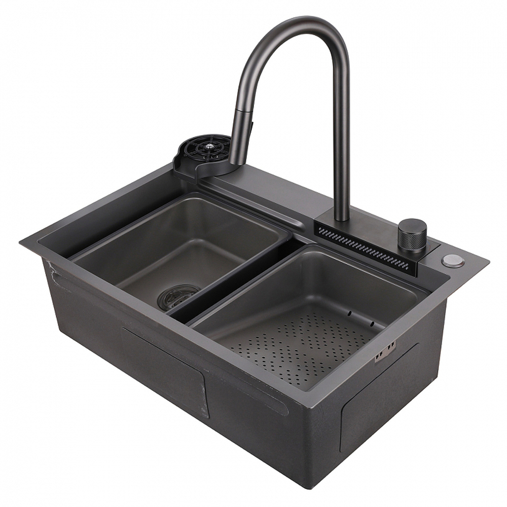 Кухонная мойка Abber Wasser Kreis 68 AF2194NG Никель