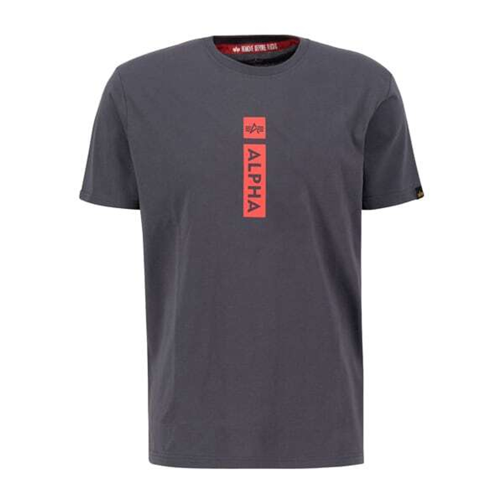 Футболка Alpha Industries T-Shirt Alpha PP vintage grey