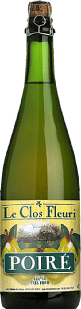 Пуаре Ле Кло Флери грушевый / Poire Le Clos Fleuri 0.75 - стекло