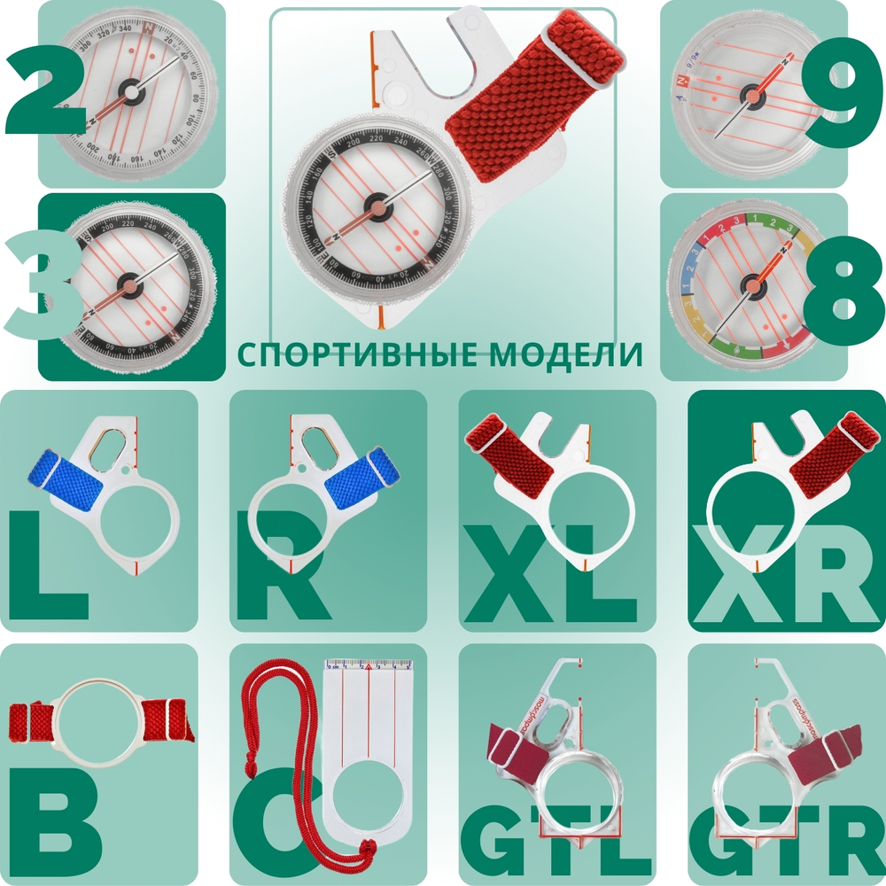 Компас Москомпас Модель 3XR