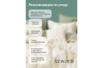 Постельное белье GoodNight Сатин Делюкс E040 с компаньоном дуэт (с нав. 50х70)