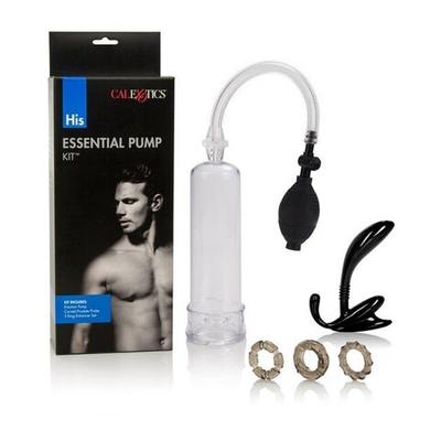 Набор для мужчин His Essential Pump Kit (Цвет: прозрачный с черным)