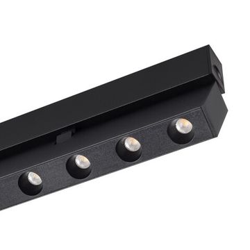 Магнитный трековый светильник 6W 4000K 033725 черный MAG-DOTS-FOLD-25-S200-6W Day4000 Arlight